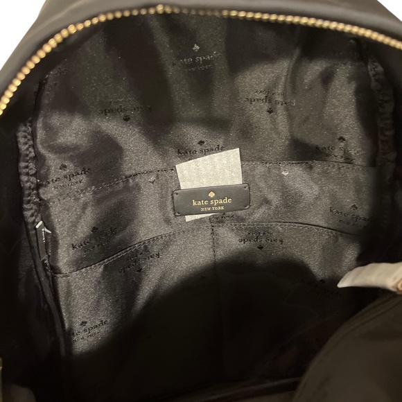 NWOT Kate Spade Chelsea Black 3-Piece Travel Backpack, Cosmetic Bag & Wristlet main image 11
